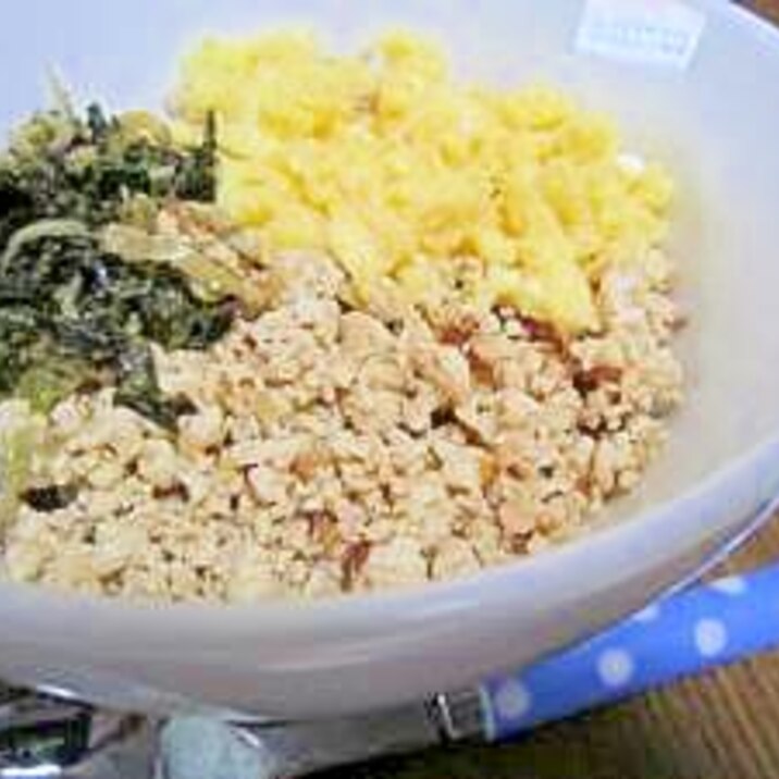 食べ過ぎても大丈夫！？豆腐そぼろ丼★